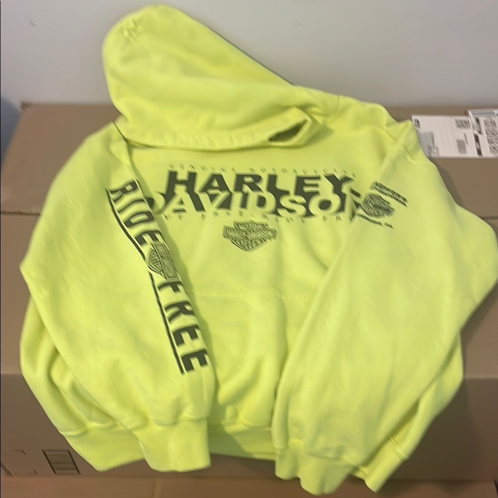 Harley-Davidson Vibrant Yellow Sweatshirt